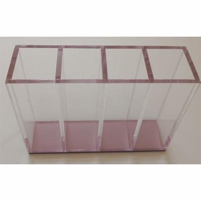 China acrylic acrylic brush holder for sale