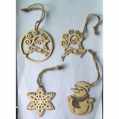 China Plywood Christmas Ornament for sale