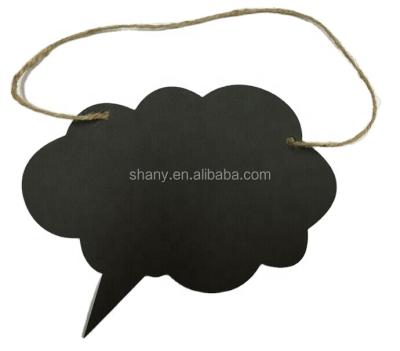 China High Quality Water Color Jute Plywood Board/String Hanging Blackboard Wooden Sign for sale