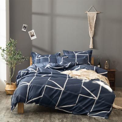 China Designer Nondisposable 3 Pieces Duvet Cover Set Hotel Bedding Sets King Size Luxury Duvet Covers Bedding Set for sale