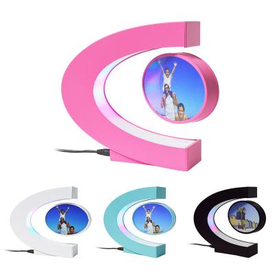 China Luxury Customized Art Rotation Floating Frames With Magnet, Display Pictures With Unique Design Levitating Frame for sale