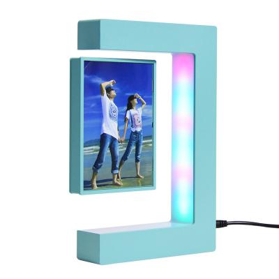 China Luxury Wholesale Acrylic Floating Photo Frame For Decorate Desk Or Office for sale