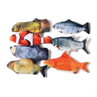 China 2022 Hot Selling Viable Interactive Interesting Electric Cat Toys Fish Cat Dancing Toy Fish for sale