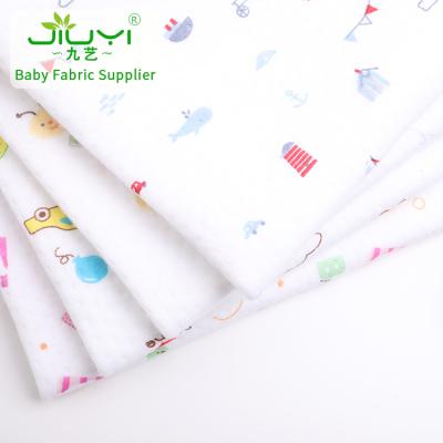 China Good Quality Cotton Organic Cheap Knitted Scuba Printing Fabric Two Side Roll for sale