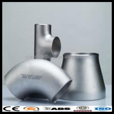 China Stainless Steel Super Duplex Stainless Steel Pipe Elbow Fitting R=1.5D for sale