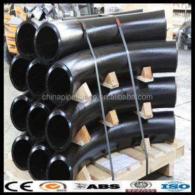 China Carbon Steel 5D 90DEGREE CARBON STEEL BEND, ASME B16.49 Carbon Steel Bend, Butt Welded Pipe Fittings for sale