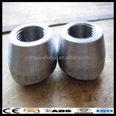 China Carbon steel A105 carbon steel threadolet/weldolet/sockolet and forged fittings for sale