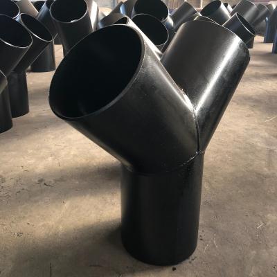 China CS 45 Degree Y Type Tee Pipe Fitting for sale