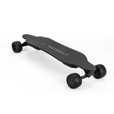 China USA/EU warehouse 36V 6000mAH lithium battery double hub electric board dropshipping long motor electric skateboard for sale