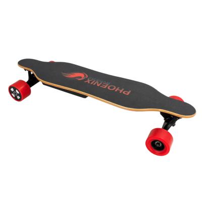 China Factory Direct Outdoor Activities Shenzhen Phoenix Ryder 16 M/H Max Speed ​​Miles Range Remote Control Electric Skateboard 4 Wheels 12.4 for sale