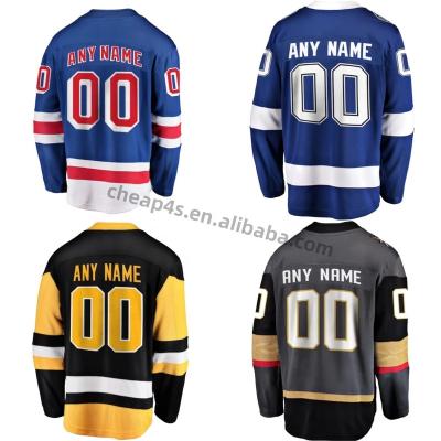 China Shirts & Tops Vintage Long Sleeve Mens Ice Hockey High Quality Funny Sublimation Embroidered Custom Tank Top for sale