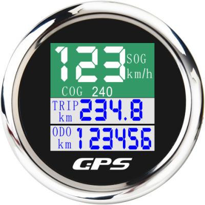 China High Quality TFT Black 316 Stainless Steel 52mm Small Waterproof Digital Multifunctional Screen Tachometer GPS Watch for sale