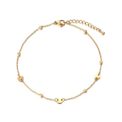 China Hot Selling Simplicity Punk Factory Bracelets Stainless Steel Jewelry Women Girls Gold Plated Opal Adjustable Synthetic Bracelet for sale