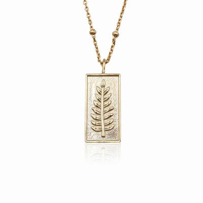 China 2022 Fashion Fashion Jewelry Gold Plated Gift Silver Necklaces Gift For Girlfriend Jewelry 925 Sterling Silver Necklace for sale