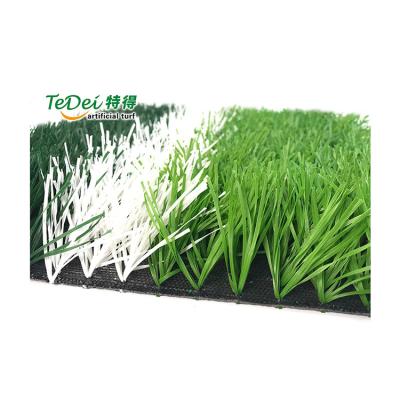 China Green PP+Grid Ourdoor 50mm Best Selling Sand Infilling Grass Artificial Turf For Playground And Professional Soccer Field for sale