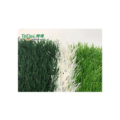 China 2022 Innovative Professional Grid Football Field Green PP + Sand Filling Artificial Outdoor Turf for sale