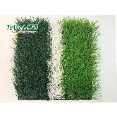 China Green pp+grid the most popular industry soccer field sand filling 50mm artificial turf grass for sale