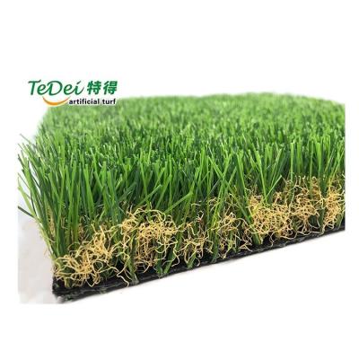 China PP+Composite Kindergarten School Football Field Fake Turf Carpet Plant Green Artificial Plastic Wall for sale