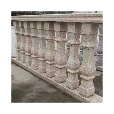 China Modern Natural stone balcony railings Cheap modern carved garden marble railings for sale