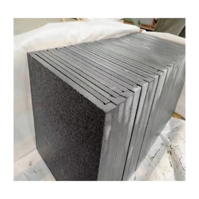 China Modern Cheap Chinese dark grey sesame granite G654 is used for swimming pool bull-nose stones for sale