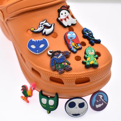 China 2022 Shoe Charm Halloween Design Croc Clog The New Charm Of PVC Shoe Charms Accessories Halloween Decorations For Croc Shoes for sale