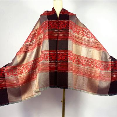 China Factory outlet china good quality pashmina women shawls soft smooth feeling comfortable scarf beautiful for sale