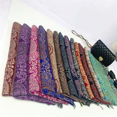 China Limited time soft soft feeling cheap women pashmina shawls soft feeling squishy scarf for sale