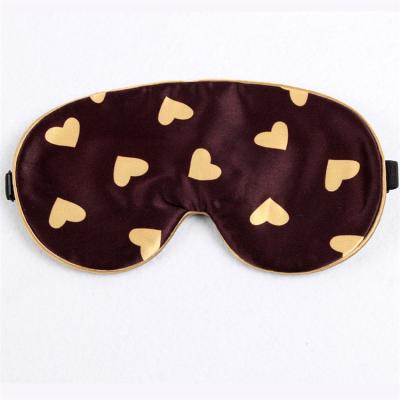 China Anti-puffiness Latest and Practical New Arrival Comfortable Adjustable Blindfold Silk Satin Eye Mask Sets for sale