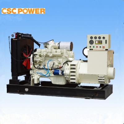 China Sale ! ! with Cummins Engine Marine Diesel Generator Set 4bt 6bt 50-100kva CSC for sale