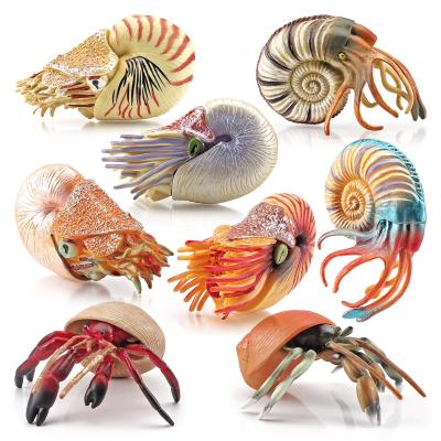 China XINGMING 2022 New Arrival Plastic Educational Toy Set Marine Biological Model 8PCS Stimulation For Children for sale