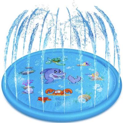 China Kids Mat Water Toys Outdoor Sports Toy Open Water Spray Inflatable Play Sports for sale