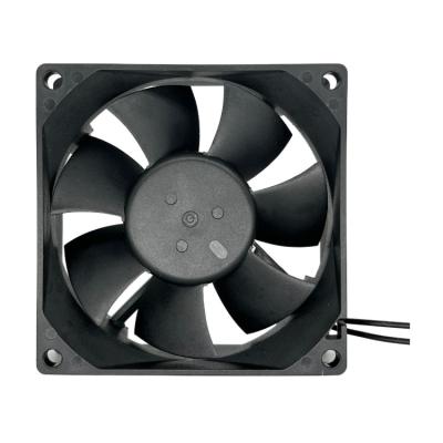 China Hotels EC 8025 Fan 60v-230v 8cm Industrial Axial Double Voltage Air Volume Fan Large Ball Case for sale