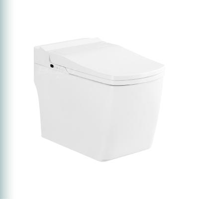 China BAILU A-783 Automatic Operation BAILU A-783 Bidet Strap Funtion Siphonic Intelligent Automatic Jet Square Toilet WC Bowl Floor Floor Toilet for sale