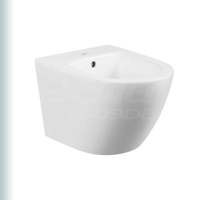 China Minimalist BAILU B-09DE Sanitary Ware Bidet Toilet Short Wall-hung Lavatory Bidets for sale