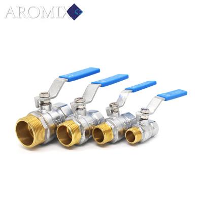 China OEM Modern High Pressure High Quality Brass Ball Valve For Water Pipe And Piping for sale