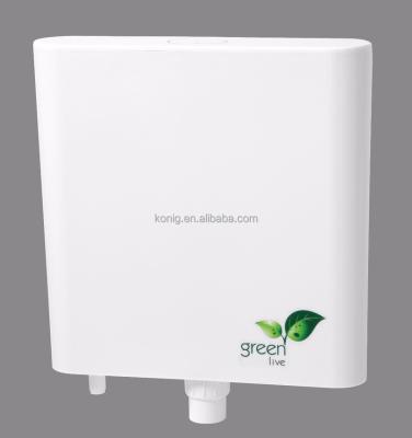 China Super Slim from Double-flow! 70mmm Durable Wall Hung Double Flush Toilet Cistern PVC PP Cistern for sale