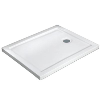 China Modern High Quality Easy Installation Shower Base Rectangular Glossy Acrylic Shower Tray Customized Shower Pan for sale