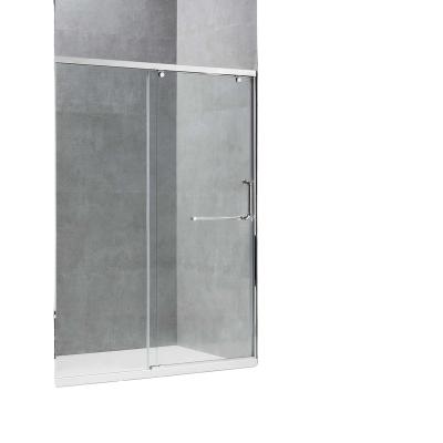 China Modern Hot Sale Shower Enclosures Glass Shower Partition Sliding Door Bathroom Tempered Glass Shower Door for sale