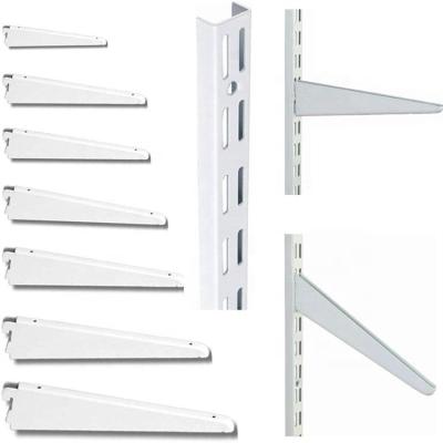 China Modern High quality DIY Medium shelf bracket Support Hardware Metal  for open closet set bedroom 420mm for sale