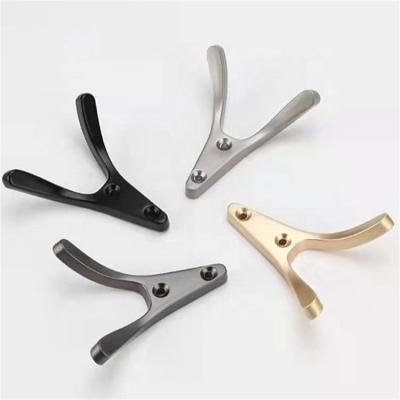 China Europe Simple design Furniture Accessories Multi-Style Metal Wall Mounted Hooks for robe Hooks Hangers for sale