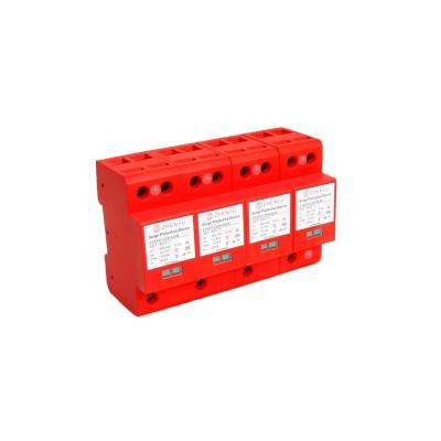 China ZHENYU CE TUV SPD TI T2 385V 120KA SPD AC surge protector AC surge protector surge arrester prcotective device ZYSPD120K385B4 for sale