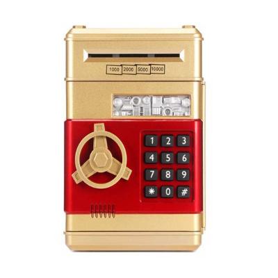 China Mini Safe Electronic Safe Mini Children's ATM Safe Box Manufacturer Direct Selling Coin Cash Payment Deposit Gift for sale