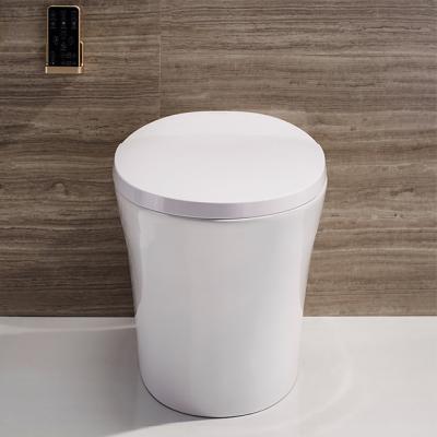 China BOOM Luxurious Automatic Operation No Tank Siphonic Quiet Remote Control Intelligent Smart Toilet One Piece for sale