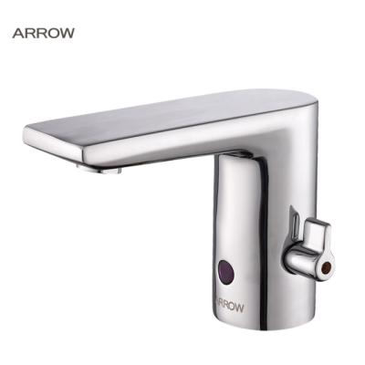 China Smart Sense Faucets ARROW Brand Deck Mounted Single Hole Water Mixer Automatic Faucet Sensor for sale