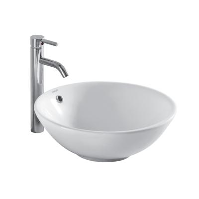 China Hot Sale ARROW Brand Bathroom Sink Wash Basin 8.6L Water Capacity Square Top Shape Square Top Glossy Glazed Ceramic for sale