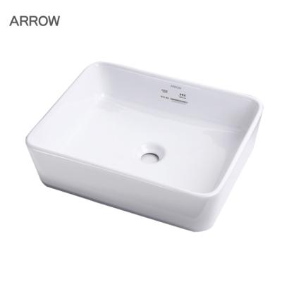 China Modern Art Basin Countertop ARROW Brand Bathroom Sink Ceramic Wash Basin for sale