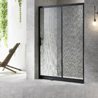 China With Free Frame Clips Voyeur Room Screen Roller Glass Shower Door for sale