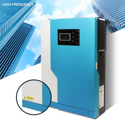 中国 Yes Grid Charge 5Kva 100A Mppt Portable Solar Controller Inverter Generator Solar Banatton Hybrid Solar Inverter 販売のため