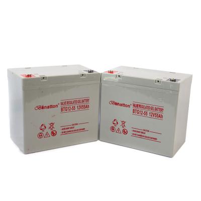 Chine Electric Power Systems Product Good Gel Battery 12V 55Ah Gel Battery à vendre