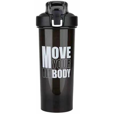 China OEM&ODM Protein Fitness Shaker Bottle Water Gym Bottles Shaker Mixing Sports Plastic Water Viable Plastic Bottle for sale